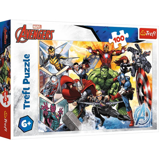 Puzzle 100 Avengers, Marvel