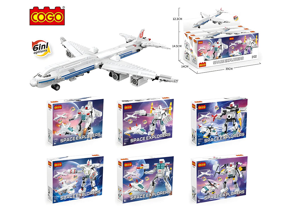 Cogo kocke transformers avion