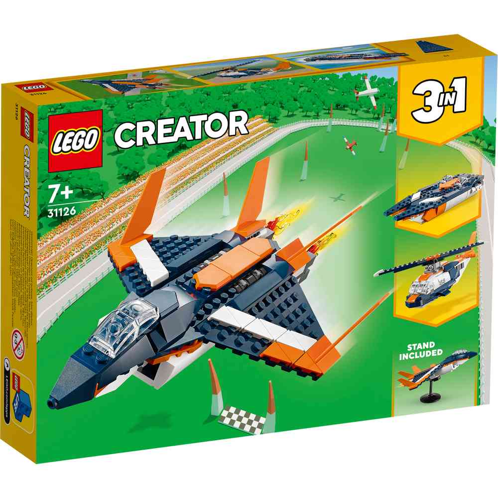 LEGO CREATOR SUPERSONIC JET