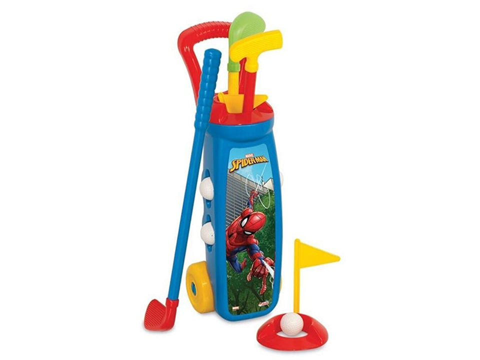 Golf set spiderman