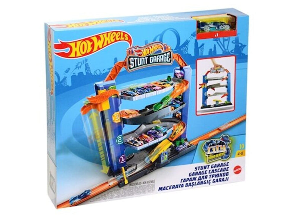 Hot wheel stunt garaža